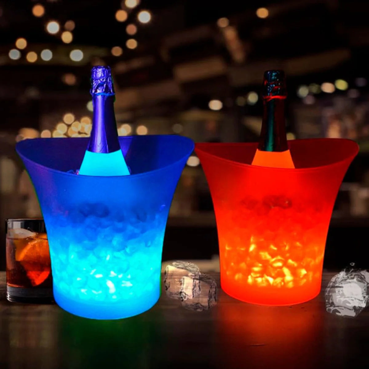 Hielera Parlante Bluetooh LED